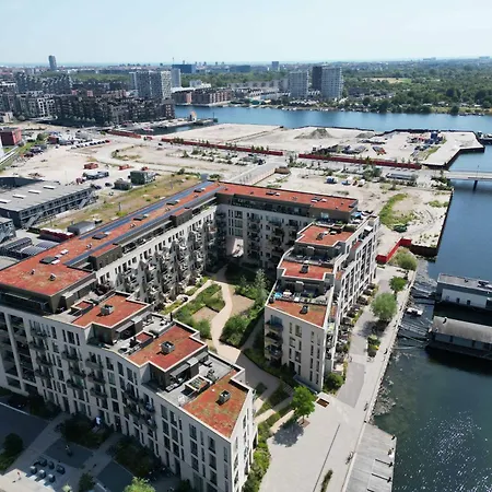 Modern Penthouse With Rooftop In Enghave Brygge Apartment
