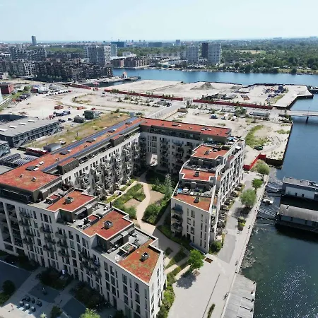 Apartamento Modern Penthouse With Rooftop In Enghave Brygge