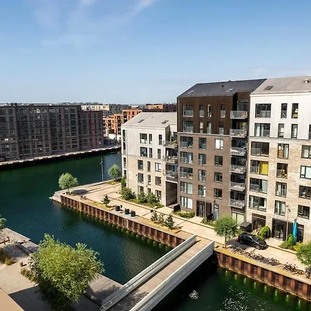 アパート Modern Penthouse With Rooftop In Enghave Brygge