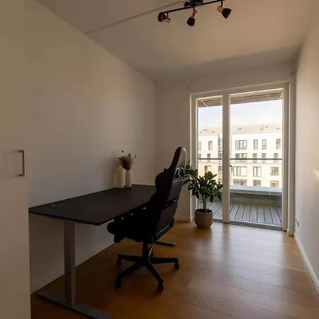 Modern Penthouse With Rooftop In Enghave Brygge アパート *