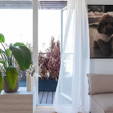アパート Modern Penthouse With Rooftop In Enghave Brygge コペンハーゲン