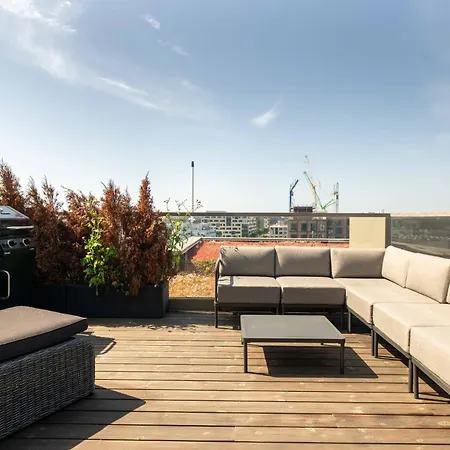 Modern Penthouse With Rooftop In Enghave Brygge Apartman *